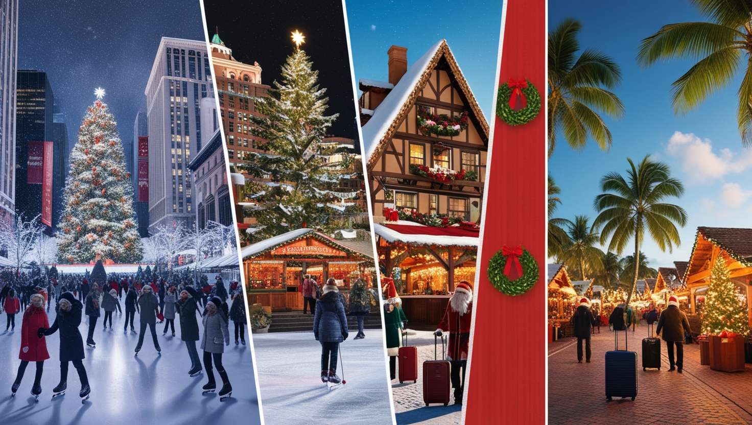 Most Popular Christmas Destinations 2024: Top US & Global Holiday Hotspots