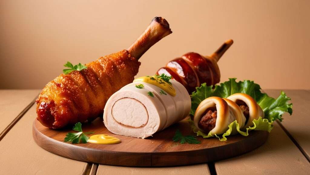 Maultaschen recipe, Swabian cuisine, German ravioli, Sauerbraten recipe, Rhineland cuisine, German pot roast, Handkäs mit Musik recipe, Hessian cuisine, German cheese dish, Spießbraten recipe, Rhineland-Palatinate cuisine, German spit-roasted pork