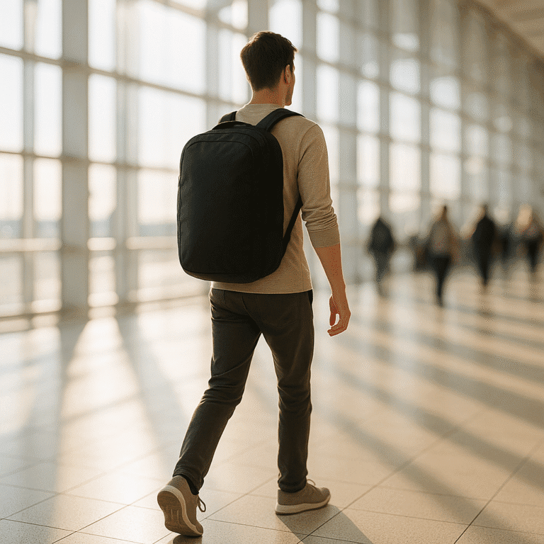 One-Bag Travel Packing List for men and women