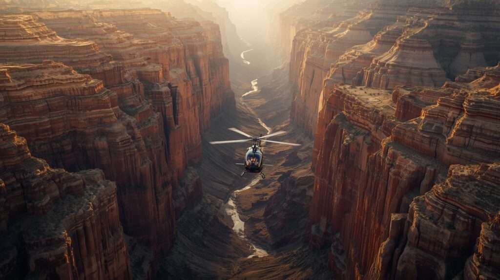 Grand Canyon Helicopter Tour The Dragon Corridor