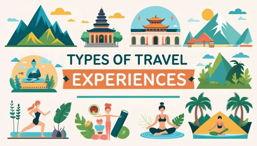 Types of travel experiences